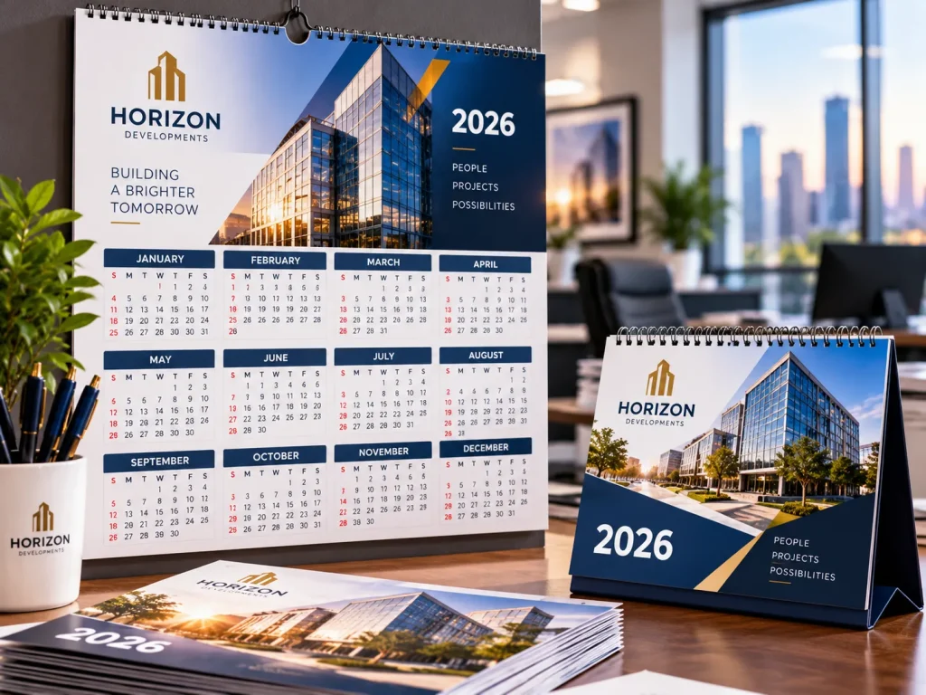 Horizon Developments 2026 Calendar Display