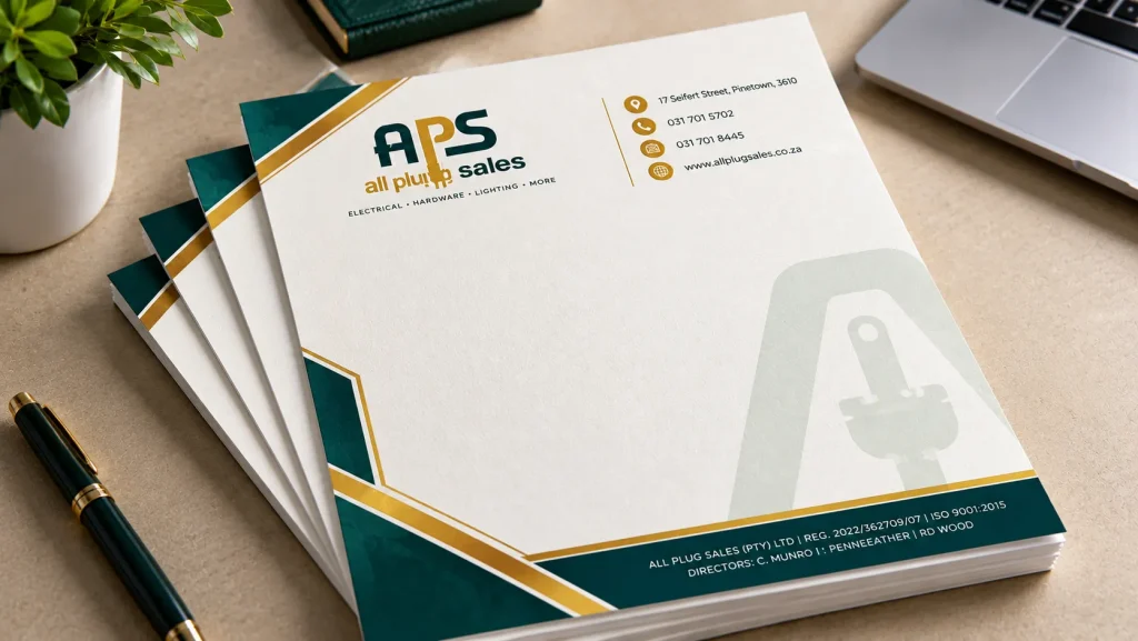 Lithographic Letterhead Printing